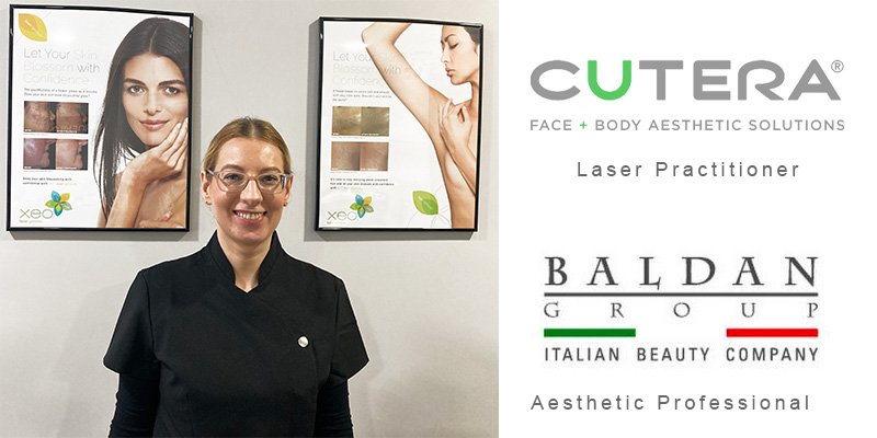 Astra Cutera Laser practioner for laser hair removal  laser skin tightening and Baldan aesthetic professional at My Face Clinic Bolton