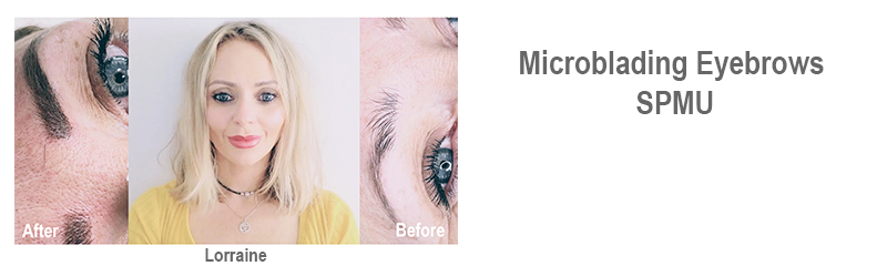  Lorraine brow artist and before and after eye brows after micro blading